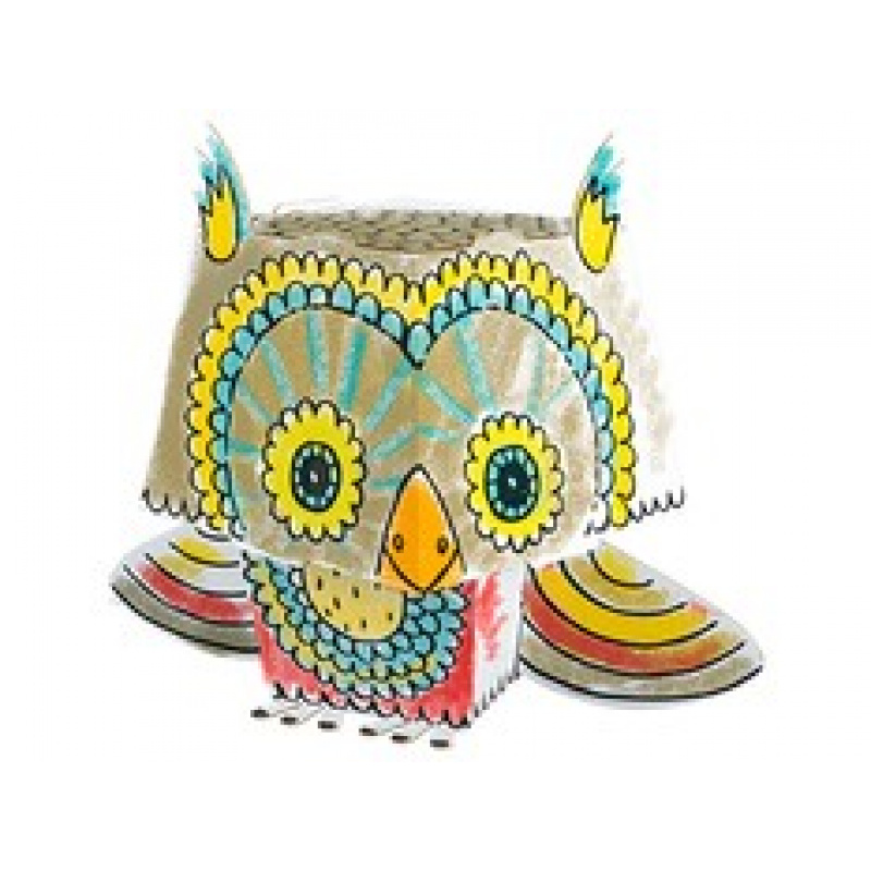 MONUMI 3D Bojanke Sova 3+