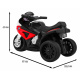 BMW S1000 RR Mini motor na baterije za djecu Crvena + 3 kotača + zvukovi + LED dioda