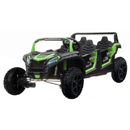 Četverosjedna buggy ATV RACING UTV2000 s li-ion baterijom zelena