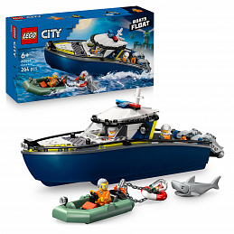 LEGO® City 60456 Honička v policejní lodi