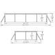 Bestway Steel Pro 4,00 x 2,11 x 0,81 m 56424 + Uložak za filtraciju