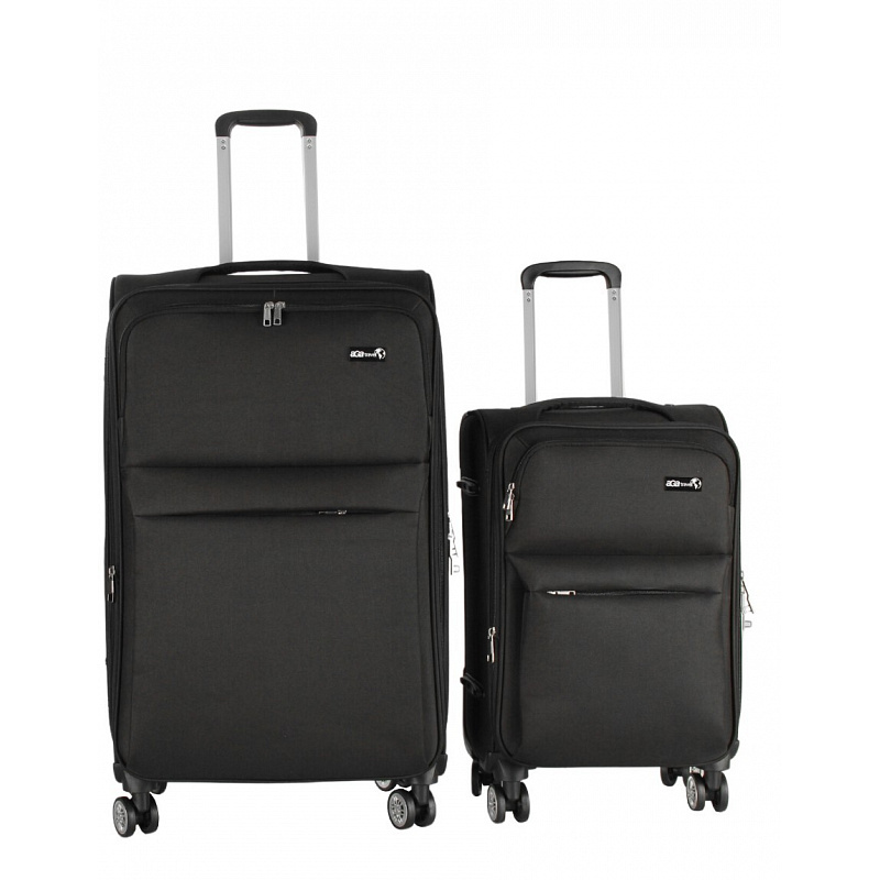 Aga Travel set putnih kofera, vel. L + S Crna 6CZ024 - II. KLASA