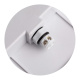 LED stropna svjetiljka crna TOR-202C - IP65 - 20W - neutralno bijela