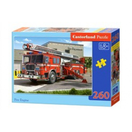 CASTORLAND Puzzle 260 komada - Vatrogasno vozilo