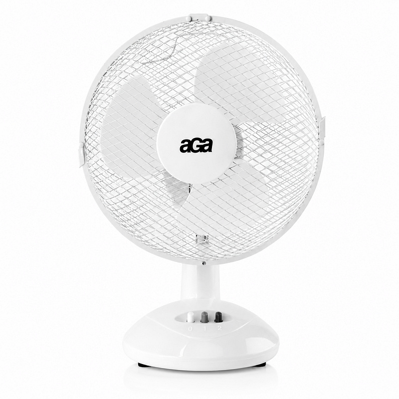 Aga stolni ventilator 23 cm bijeli 6DAZ518 - II. KLASA