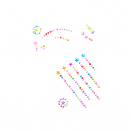 Aga4Kids Samoljepljivi kamenčići DS8113AY