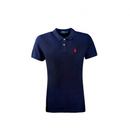 Ralph Lauren SKINNY-FIT Newport Navy Mala Poni Crvena