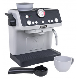 Aparat za kavu Sivi s funkcijom svjetla i zvuka