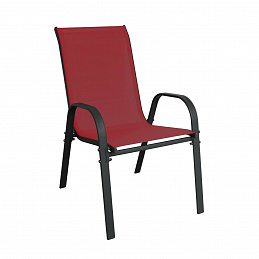Linder Exclusiv Vrtna stolica STAPEL MC330885 Tamnocrvena