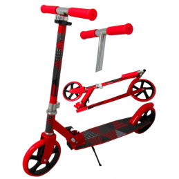 Veliki Romobil H4AA Crveni Sklopivi R-Sport kotači 200 mm do 100 kg