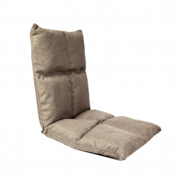 Aga Podesivi podni naslonjač 36x48x48 cm Smeđi