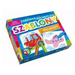 Predlošci životinja i vozila s kompletom bojica KS0013