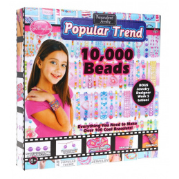 Set za izradu nakita za djecu 6+ Osnova za nizanje perli 10000+ kom.