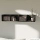 Linder Exclusiv Zidna polica 79x15x16 cm Crna