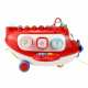 Aga4Kids Interaktivni avion s ksilofonom Crvena