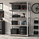 Linder Exclusiv Metalna polica 180x90x40 cm 5 polica