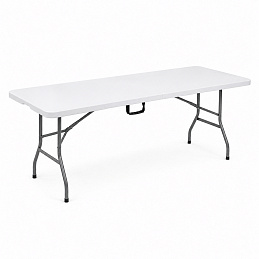 Aga vrtni sklopivi stol 180x74x74 cm Bijeli 6DAZ463 - II. KLASA Aga vrtni sklopivi stol 180x74x74 cm Bijeli 6DAZ463 - II. KLASA