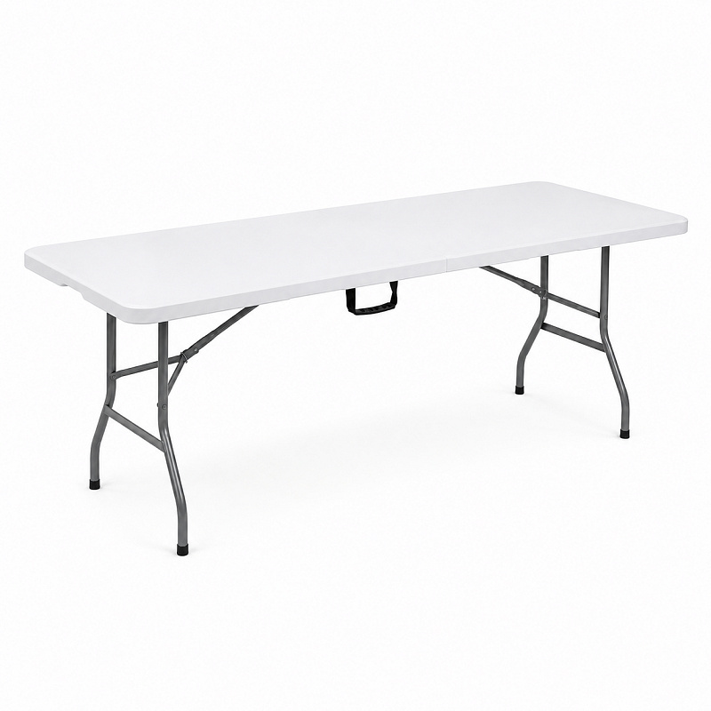 Aga vrtni sklopivi stol 180x74x74 cm Bijeli 6DAZ463 - II. KLASA
