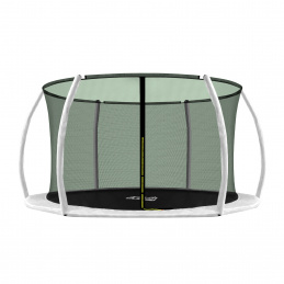 Aga Unutarnja zaštitna mreža 430 cm za 6 stupova Tamno zelena (krug)