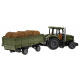 Zeleni Traktor s Prikolicom R/C