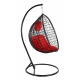 Aga Viseća stolica ORTA MR4200B-R Crna/Crvena
