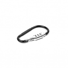 Aga karabiner s kodnom bravom 12,1x6,7 cm Crna Aga karabiner s kodnom bravom 12,1x6,7 cm Crna