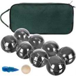 Set za petanque s 8 kugli, najlonska torba, 7,3 cm ISO