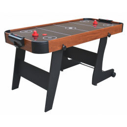 Dječji stol za zračni hokej + MDF stol + Air Hockey obiteljska igra smeđa 152x74x80cm