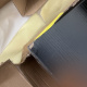 Aga Zidna polica 100x23,5 cm Crna 2DAZ020