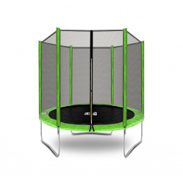 Aga SPORT TOP Trampolin 180 cm Svijetlo zelena + zaštitna mreža