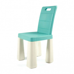 Doloni Dječja plastična stolica Plava/Bijela