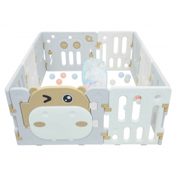 Modularna Ogradica Smeđi Hippo