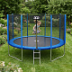 Aga SPORT PRO Trampolin 366 cm Plava + zaštitna mreža + ljestve