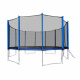 Aga SPORT PRO Trampolin 500 cm Plava + zaštitna mreža + ljestve + džep za obuću