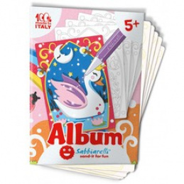 SABBIARELLI Pješčane bojanke Magic World 5+