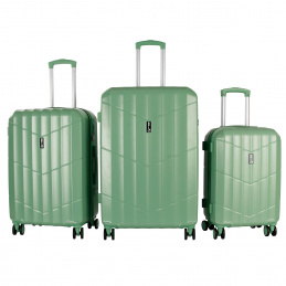 Aga Travel Set putnih kofera MR4669 Zelena