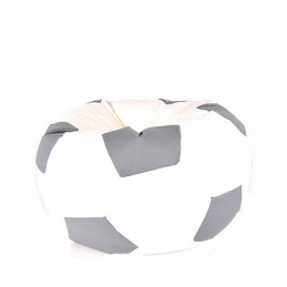 Aga Vreća za sjedenje BALL XXXL Siva - Bijela
