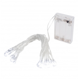 Linder Exclusiv Božićni lanac na baterije 20 LED Hladno bijela