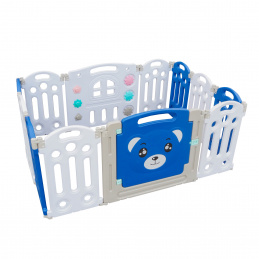 Aga4Kids Dječja plastična ograda 120x180x64 cm Plava Aga4Kids Dječja plastična ograda 120x180x64 cm Plava