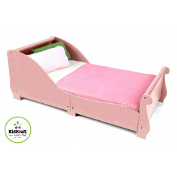 KidKraft Dječji krevet SLEIGH Pink 160x75 cm