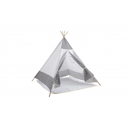 Aga4Kids Dječji Teepee ZigZag Bijeli