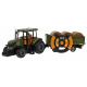 Zeleni Traktor s Prikolicom R/C