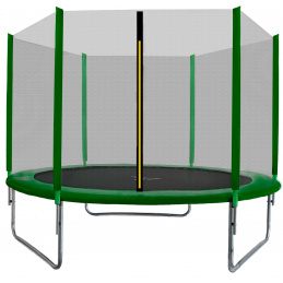 Aga SPORT TOP Trampolin 220 cm Tamno Zelena + zaštitna mreža