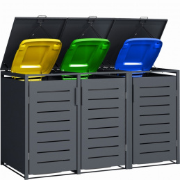 Poklop za 3 kante za smeće