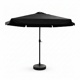 Aga Vrtni suncobran 300 cm MR2055 Crni