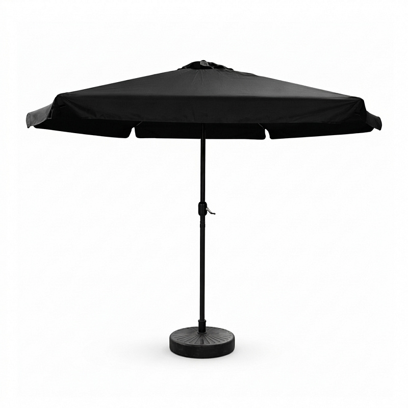 Aga Vrtni suncobran 300 cm MR2055 Crni