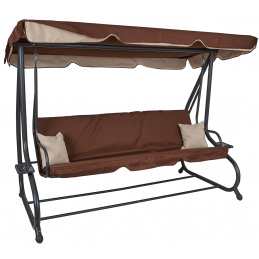 Aga Vrtna ljuljačka XXXL COMFORT LUX Tamno Smeđa