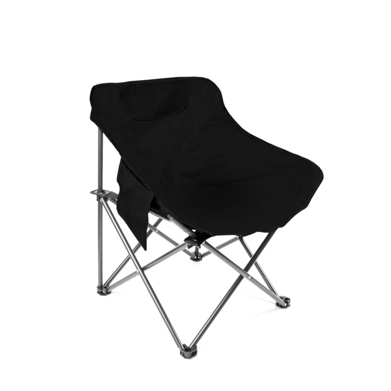 Aga Sklopiva kamping stolica DS715 Crna