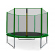 Aga SPORT PRO Trampolin 250 cm Tamno Zelena + zaštitna mreža
