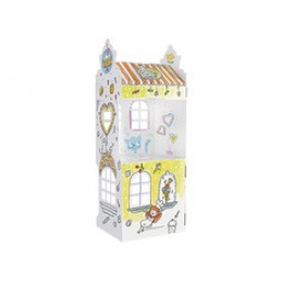 MONUMI 3D Sklopive bojanke House Street 4+